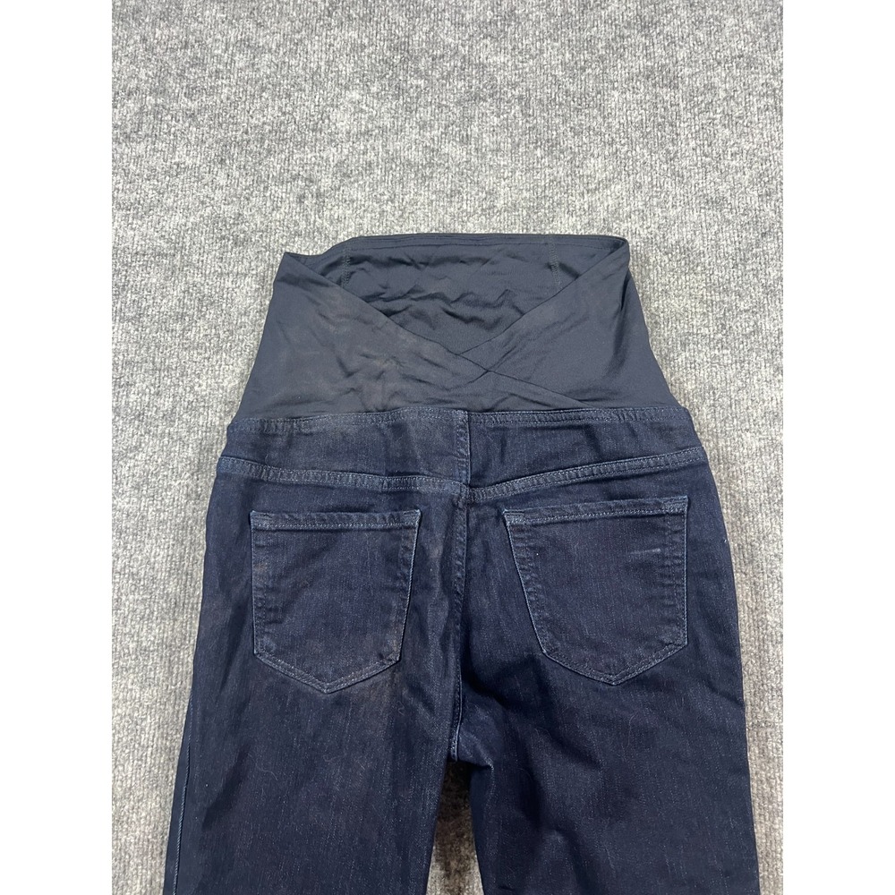Ingrid & Isabel Maternity Jeggings Womens 2/26R Blue Denim Skinny Leg Pull On - Picture 11 of 11